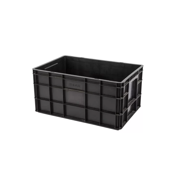 ESD Box With Lid Thick Wall Static Dissipative PCB Storage Tote