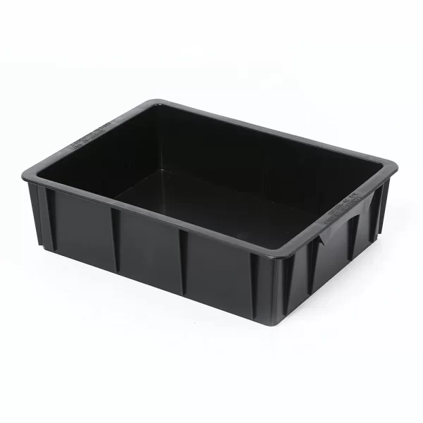 ESD Box Storage Industrial Conductive Plastic Container for Electronics Manufacturing