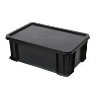 ESD Box Storage Industrial Conductive Plastic Container for Electronics Manufacturing