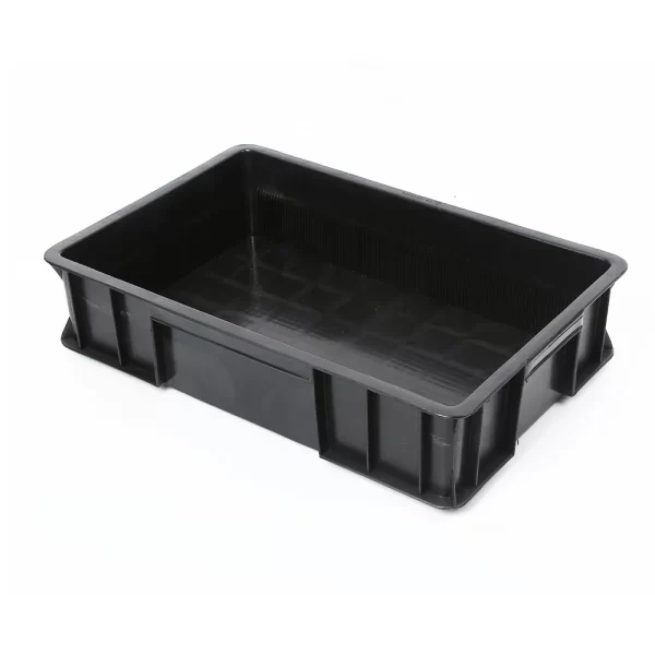 ESD Box Storage Industrial Conductive Plastic Container for Electronics Manufacturing