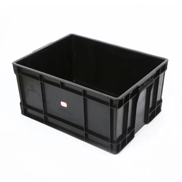ESD Box Storage Industrial Conductive Plastic Container for Electronics Manufacturing