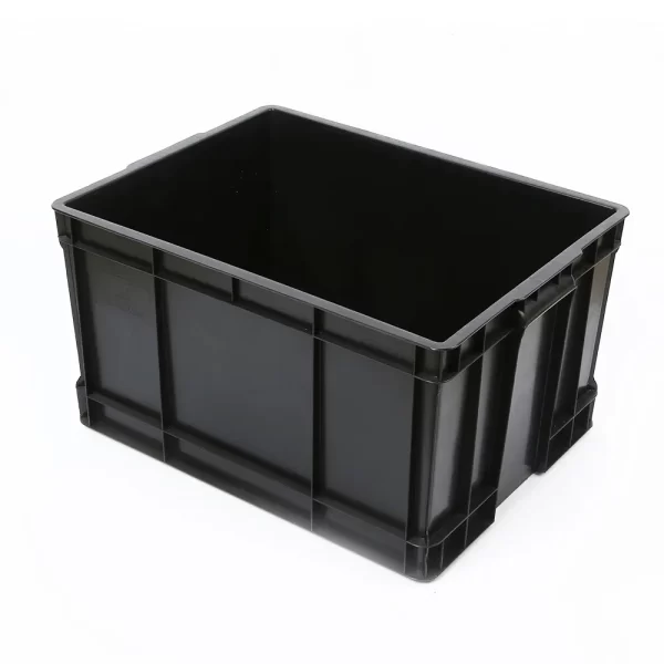 ESD Box Storage Industrial Conductive Plastic Container for Electronics Manufacturing