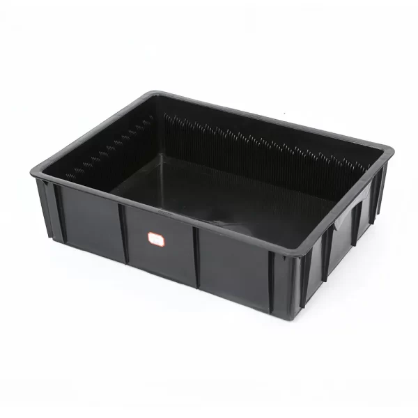 ESD Box Storage Industrial Conductive Plastic Container for Electronics Manufacturing