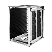 Anti-Static ESD Magazine Rack for PCB Handling and Electronics Manufacturing