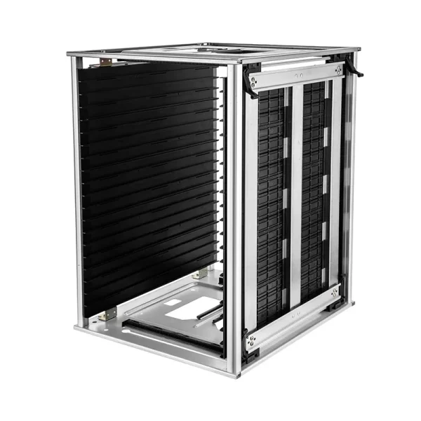Anti-Static ESD Magazine Rack for PCB Handling and Electronics Manufacturing