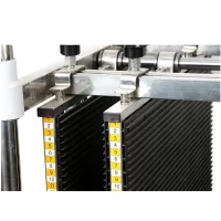 ESD Magazine Rack with Wheels Mobile ESD PCB Storage Cart