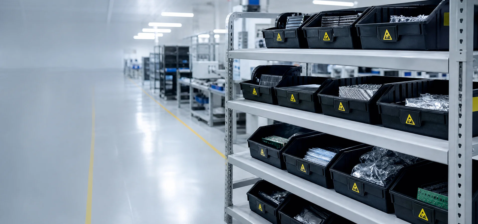 ESD Bin & ESD Rack