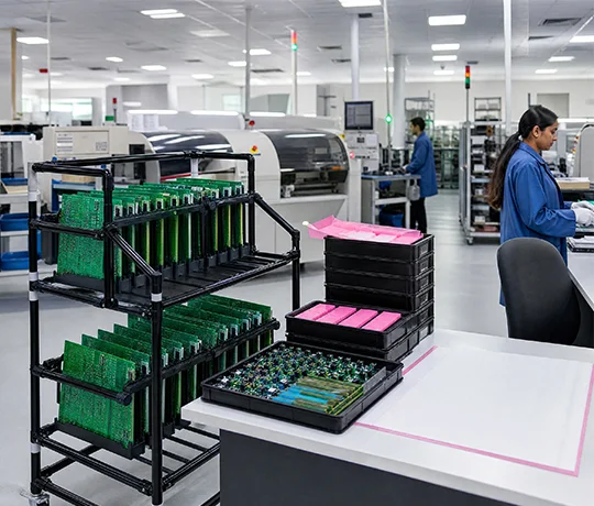 Customized ESD products for electronics workshop