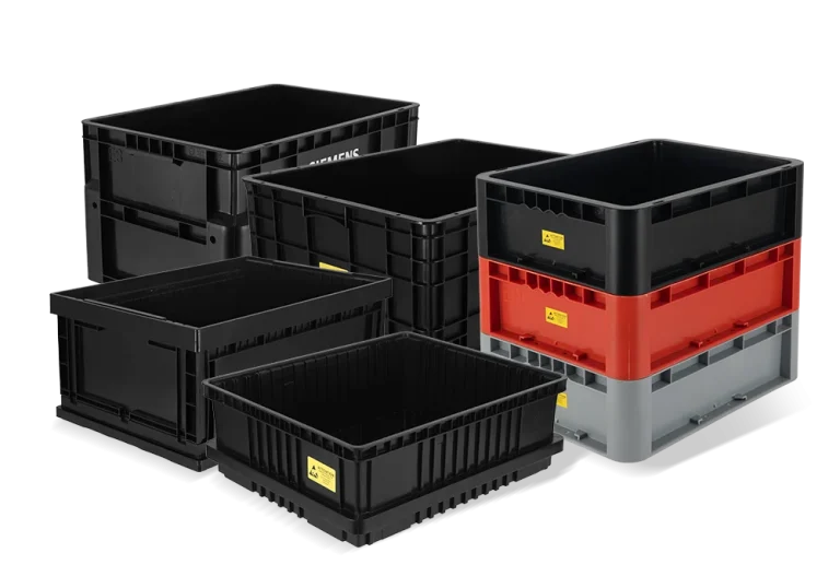 ESD Box product family for anti-static storage and handling