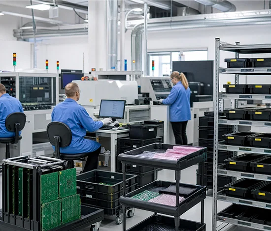 ESD products used in electronics manufacturing workshop