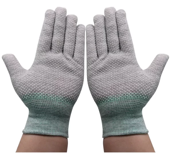 Reusable Static-safe Knitted Gloves