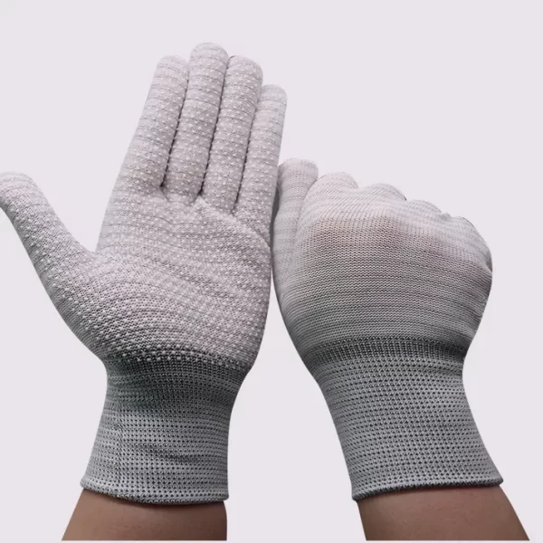 Reusable Static-safe Knitted Gloves