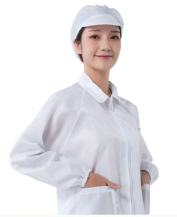 企业微信截图_17732934867495.webp Washable Anti-static Cleanroom Suit
