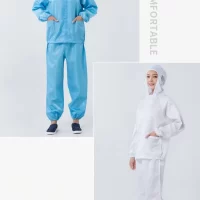 企业微信截图_17732935987936.webp Washable Anti-static Cleanroom Suit